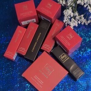 AVON Makeup Lot Cashmere Lipstick, FMG Glimmer, Eyeshadows, Gel Liner
